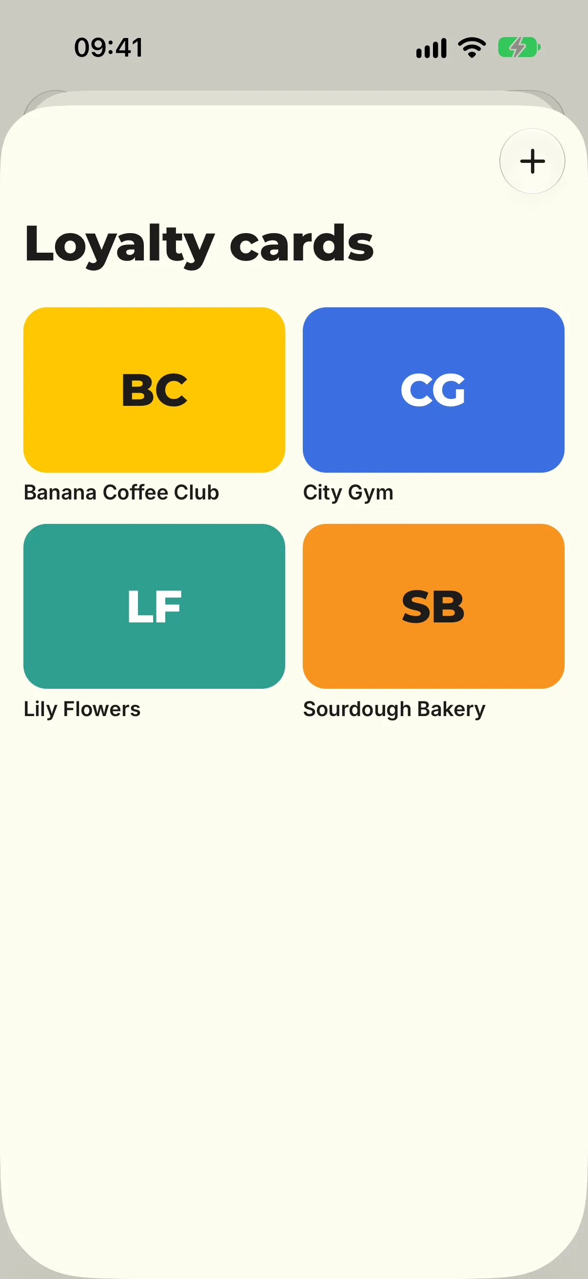 Loyalty cards in Dlužníček